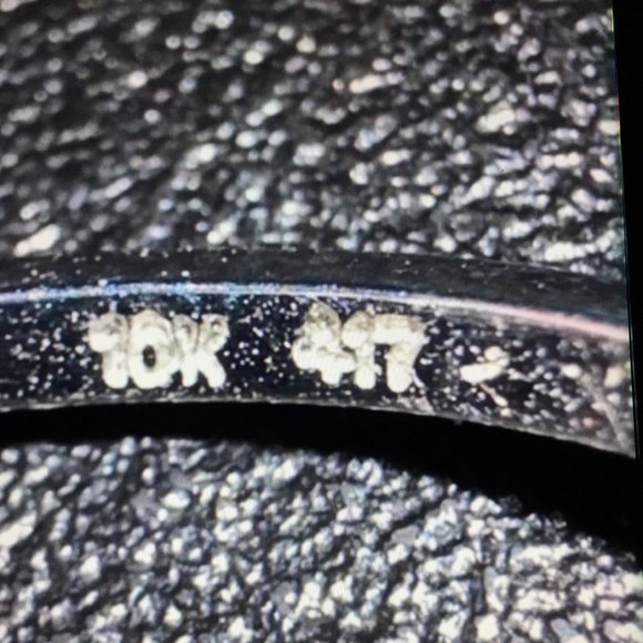 Semi Mount of 10K gold, .25 carats diamonds - Picture 6 of 8